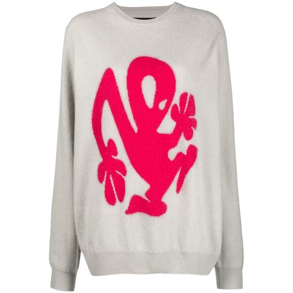 Frenckenberger x Richie Hawtin Plastikman Boyfriend Sweater Sz XS 100% Cashmere - Picture 11 of 16